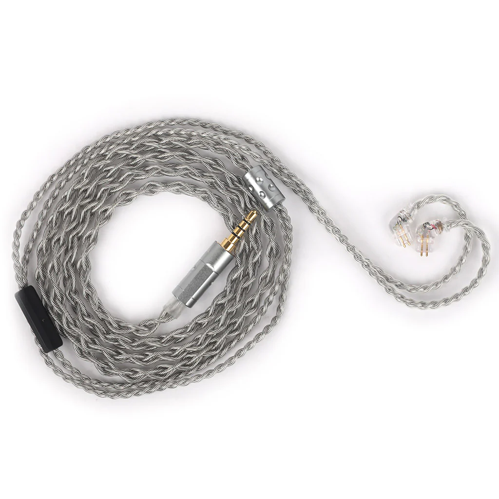QKZ - T7 Premium 4-Core Upgrade Cable For IEM - Image 13