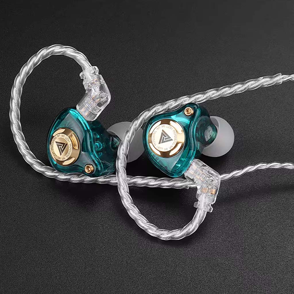 QKZ - TC100 IEM to USB Type-C Audio Cable with Inline HD Microphone - Image 4
