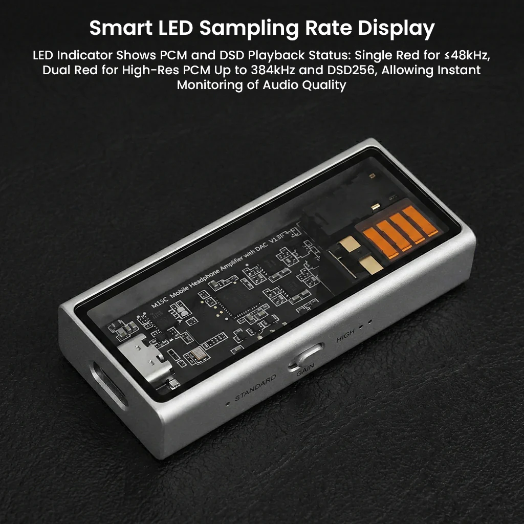 QUESTYLE- M15C CS43131 DAC Chip Portable DAC/Amp - Image 6