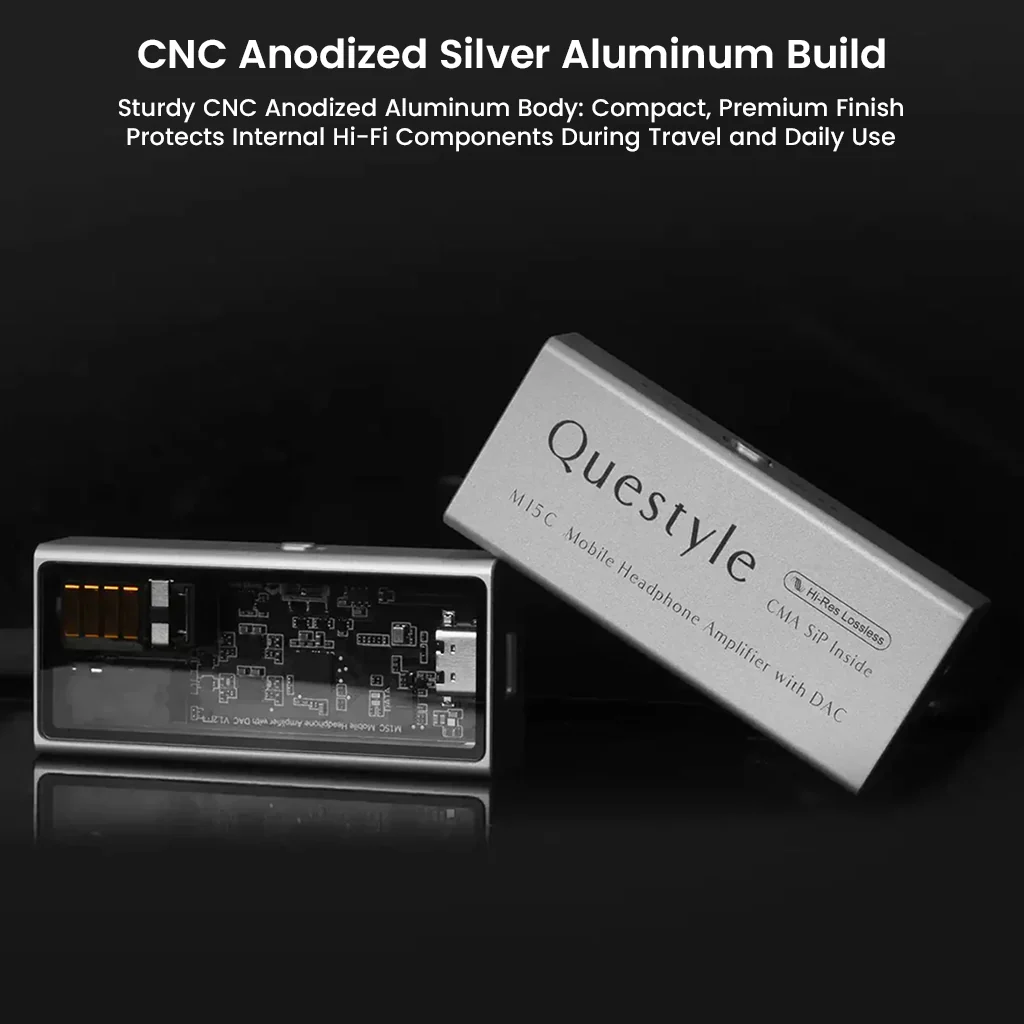 QUESTYLE- M15C CS43131 DAC Chip Portable DAC/Amp - Image 8