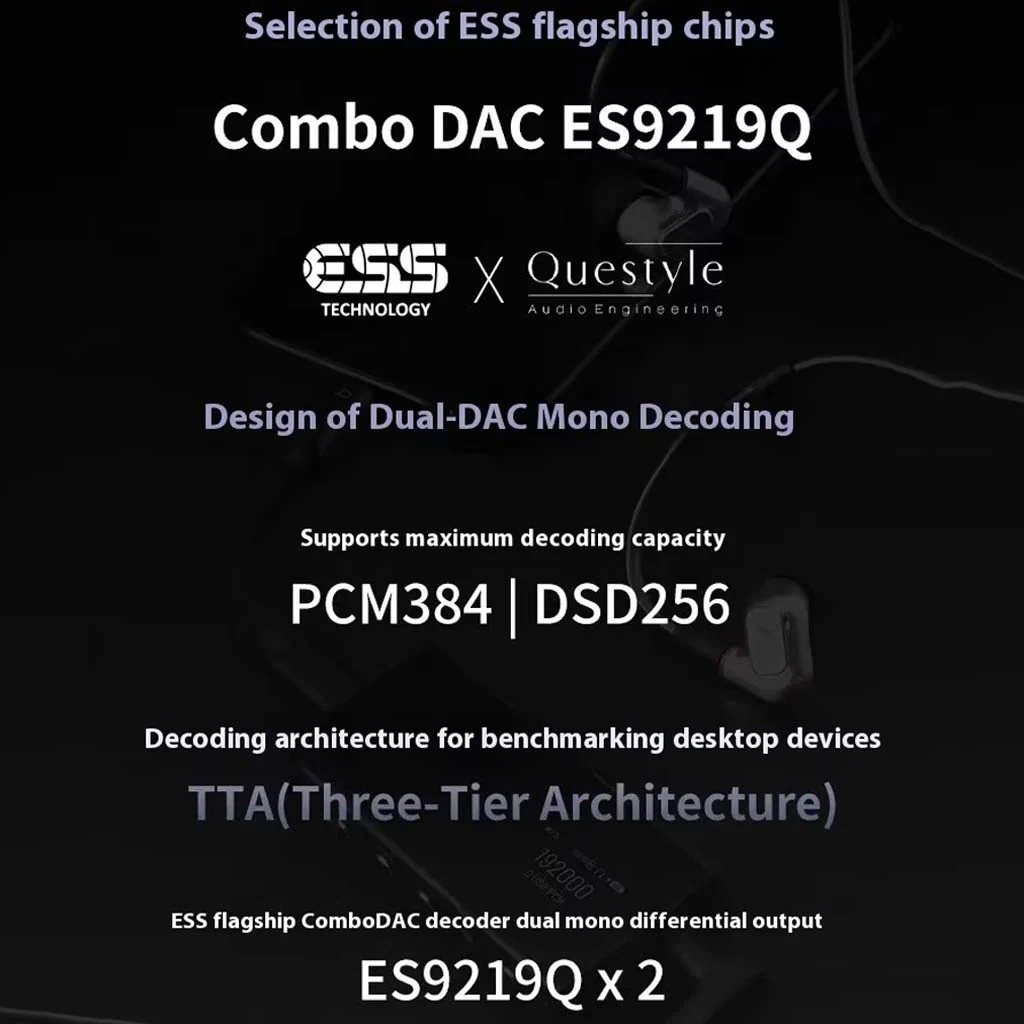 Questyle - M18i ES9219Q Portable DAC & Amp - Image 10