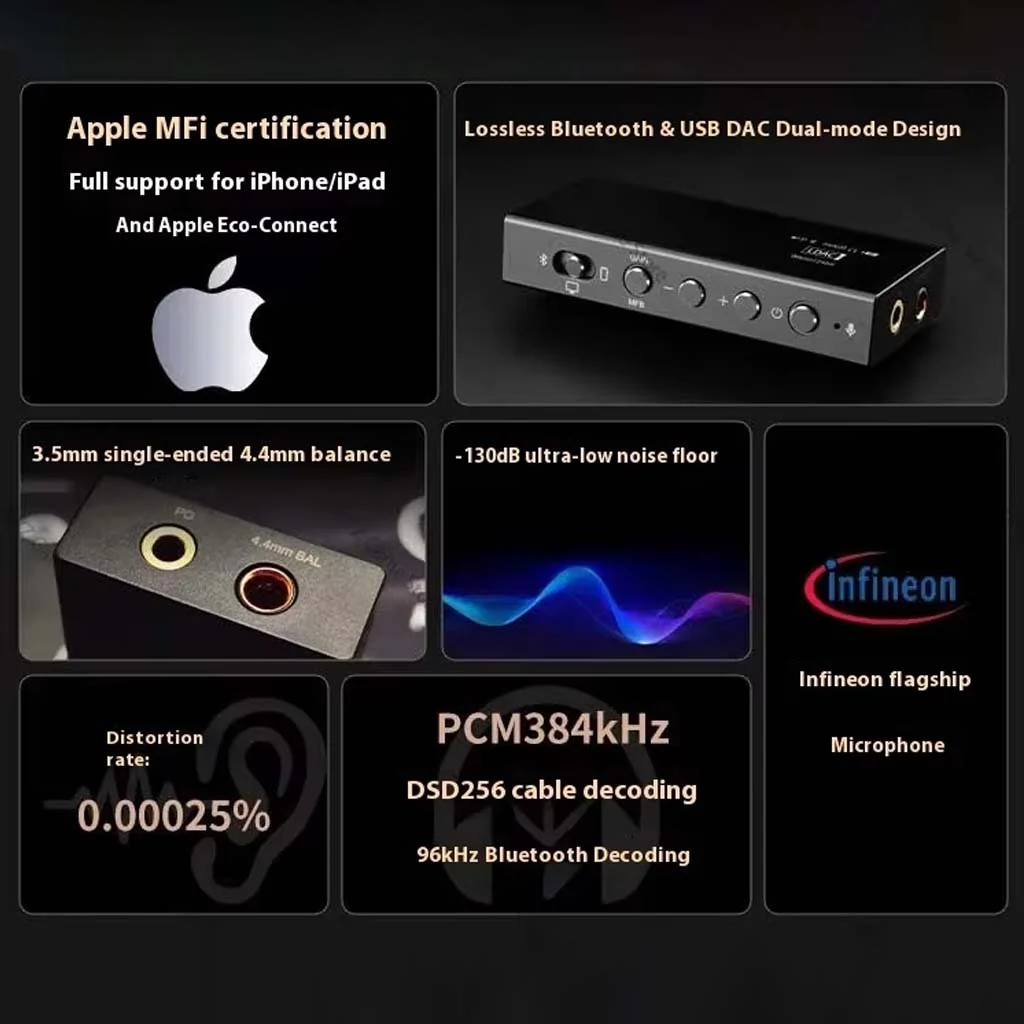 Questyle - M18i ES9219Q Portable DAC & Amp - Image 9