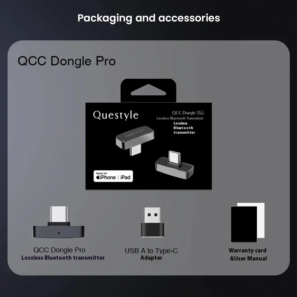 Questyle- QCC Dongle Pro Lossless Bluetooth 5.4 Transmitter - Image 20