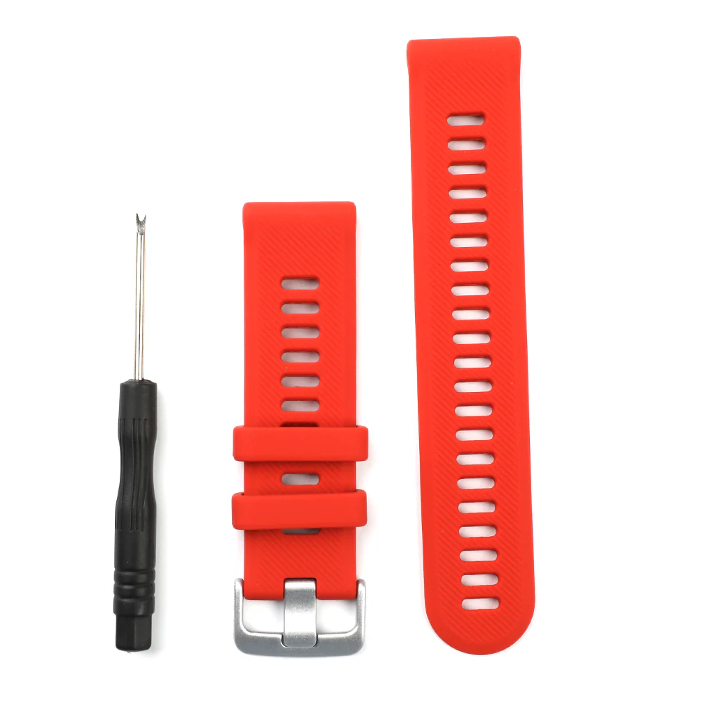 TECPHILE - Watch Band for Garmin Forerunner 745 Quickfit 22mm