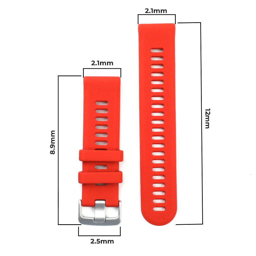 TECPHILE - Watch Band for Garmin Forerunner 745 Quickfit 22mm - Image 7