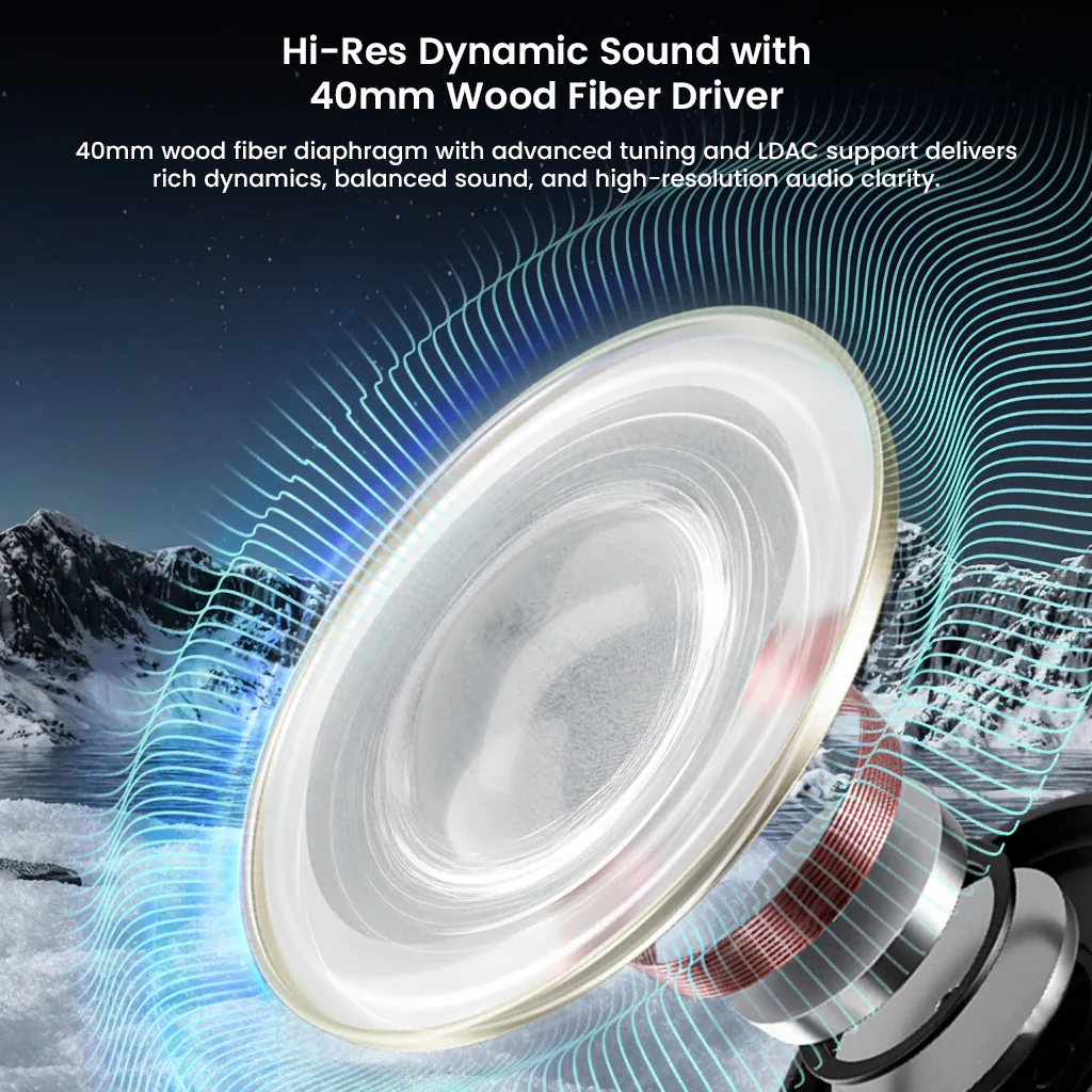 ROSESELSA - Cambrian Over Ear Wireless Headphones - Image 2