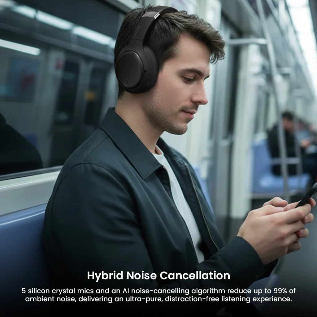 ROSESELSA - Cambrian Over Ear Wireless Headphones - Image 3