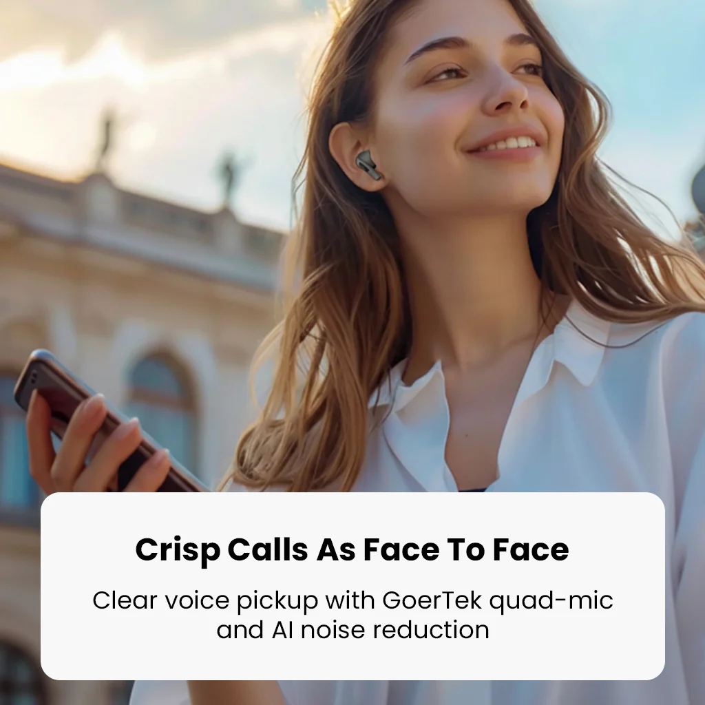 ROSESELSA EARFREE i5 ANC Wireless Earbuds with LDAC & Game Mode - Image 6