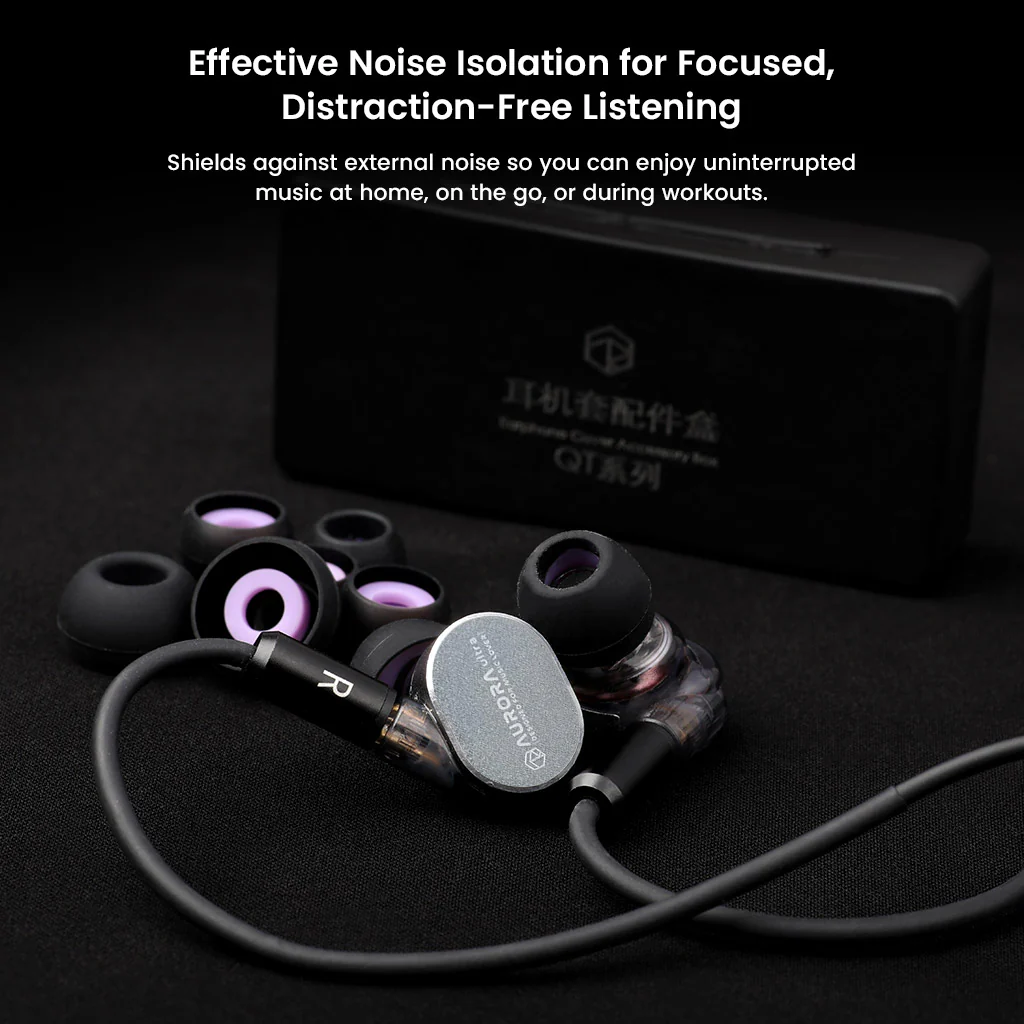 Roseselsa- QT Superbowl Silicone EarTips for IEMs and Replacement Cables - Image 4