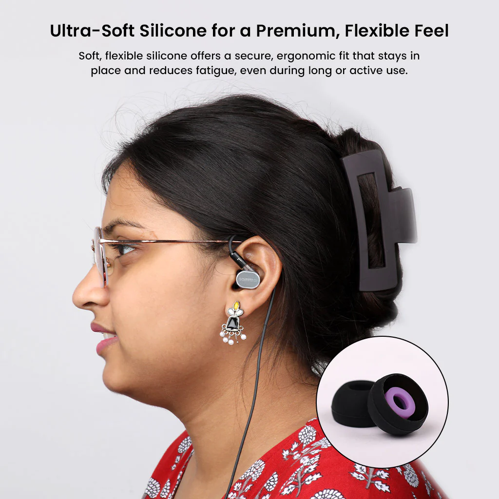 Roseselsa- QT Superbowl Silicone EarTips for IEMs and Replacement Cables - Image 5