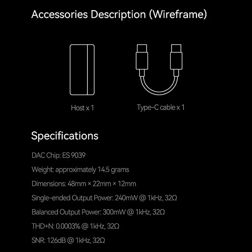 ROSESELSA - RZ550 ES9039Q2M HiFi Portable DAC & Amp - Image 8