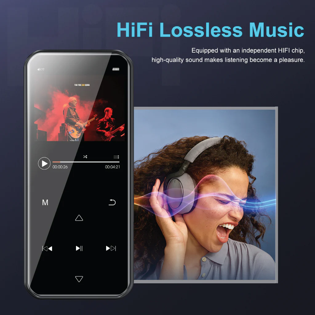 RUIZU - D19 Portable Music Player - Image 2