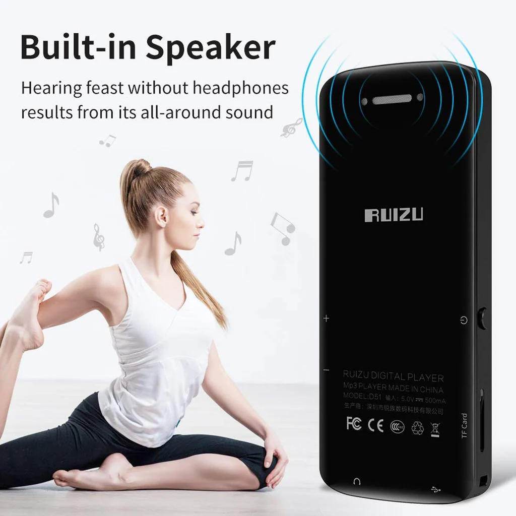 RUIZU - D50 Portable Mp3 Player - Image 5
