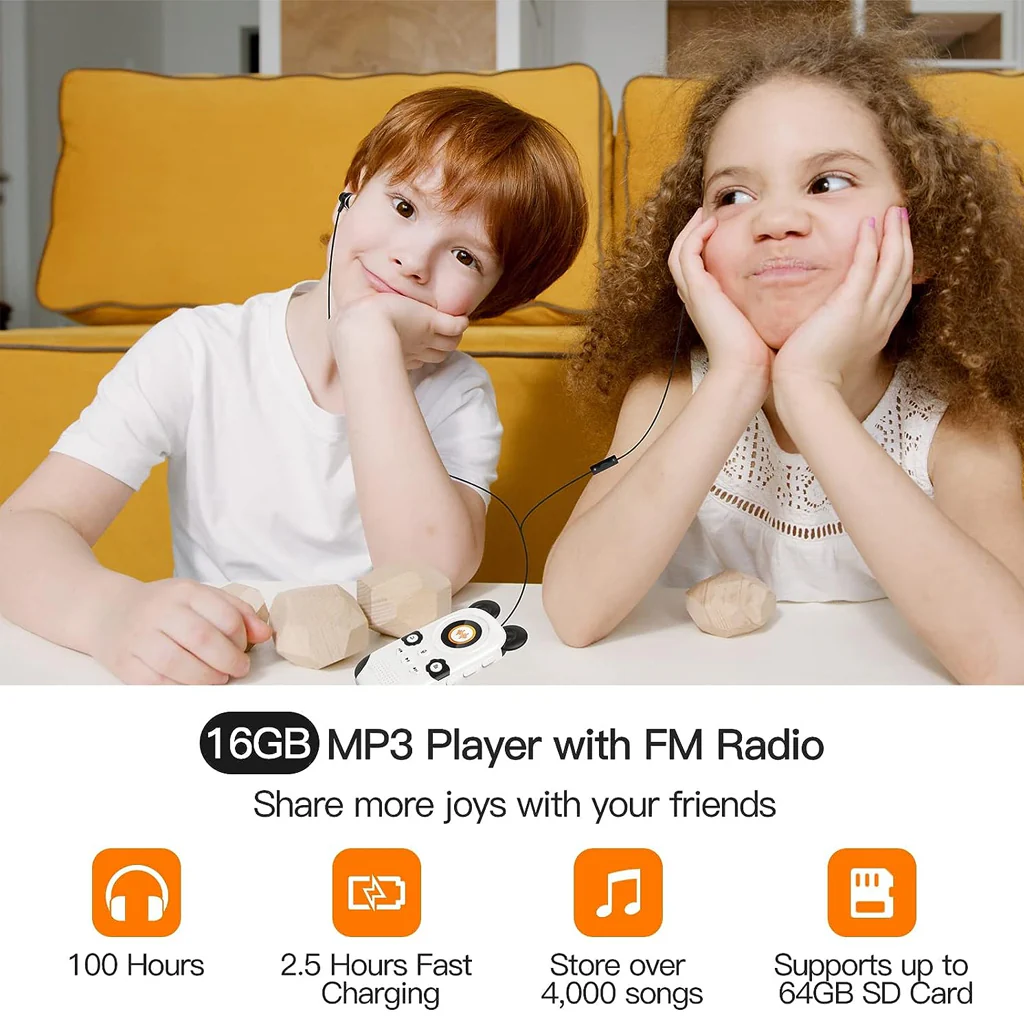 RUIZU X31 16GB Portable Mp3 Player for Kids - Image 6