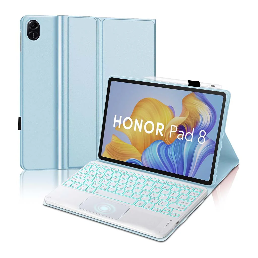 RY812 Keyboard Case for Honor Pad 8 12 inch 2022 Cover