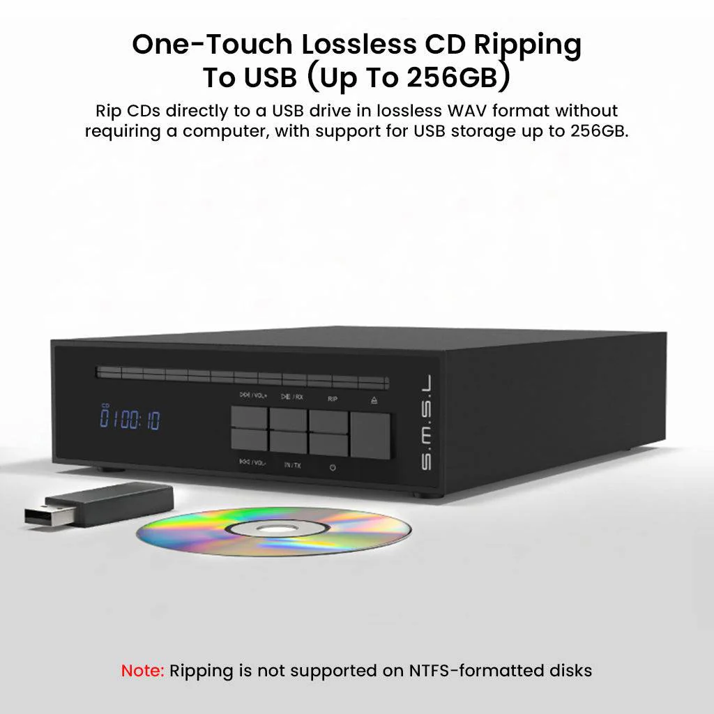 S.M.S.L – PL20 HiFi CD Player & CD Ripper - Image 14