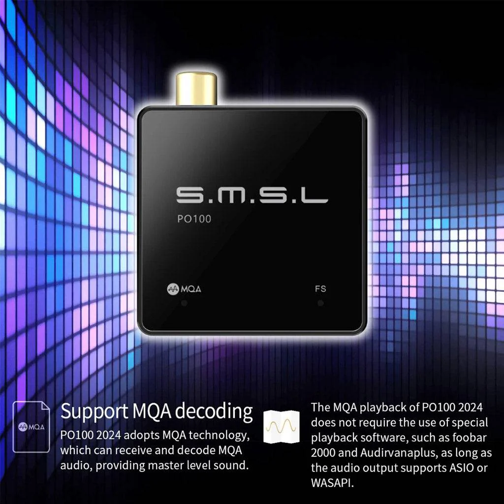 S.M.S.L PO100 2024 Compact USB Digital Audio Interface - Image 13