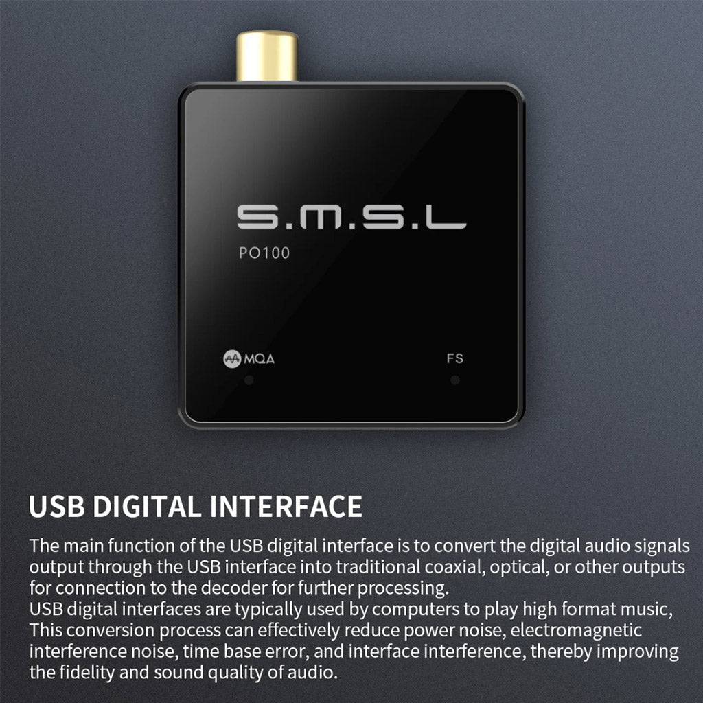 S.M.S.L PO100 2024 Compact USB Digital Audio Interface - Image 6