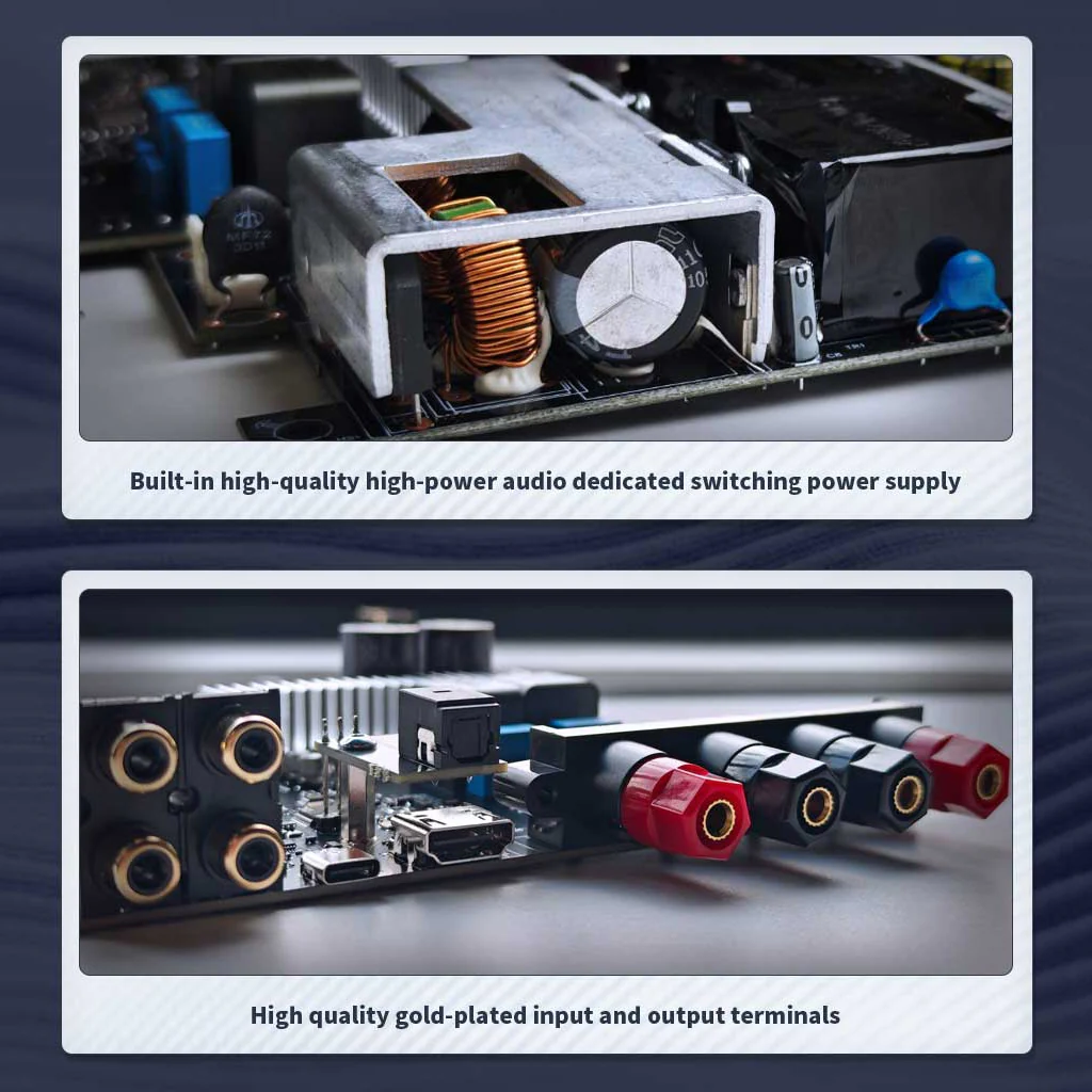 S.M.S.L RAW-HA1 CS43131 Desktop DAC & Power Amplifier - Image 13