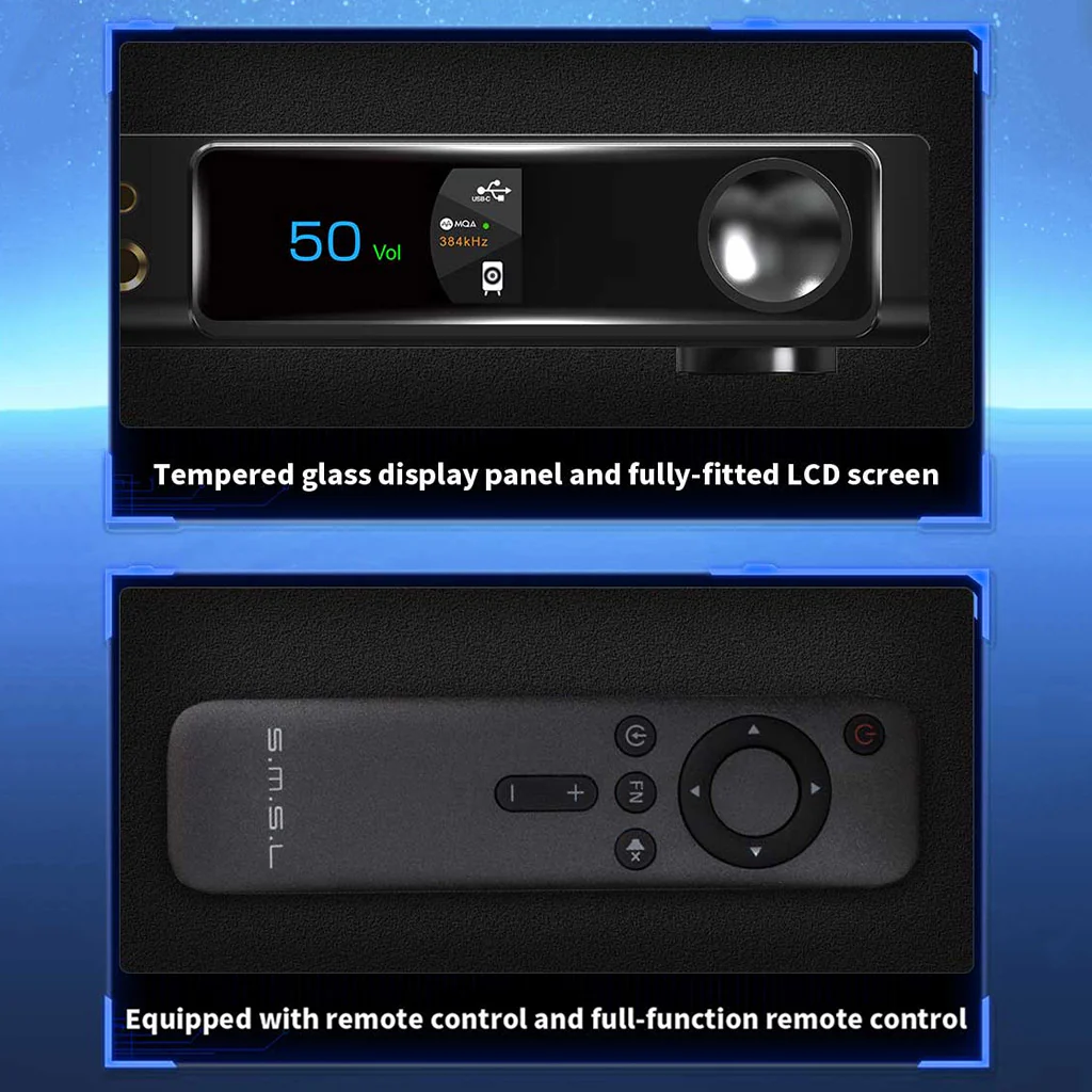 S.M.S.L RAW-HA1 CS43131 Desktop DAC & Power Amplifier - Image 16