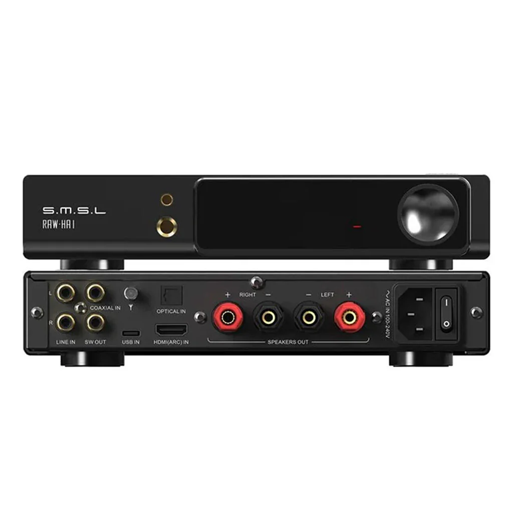 S.M.S.L RAW-HA1 CS43131 Desktop DAC & Power Amplifier - Image 2