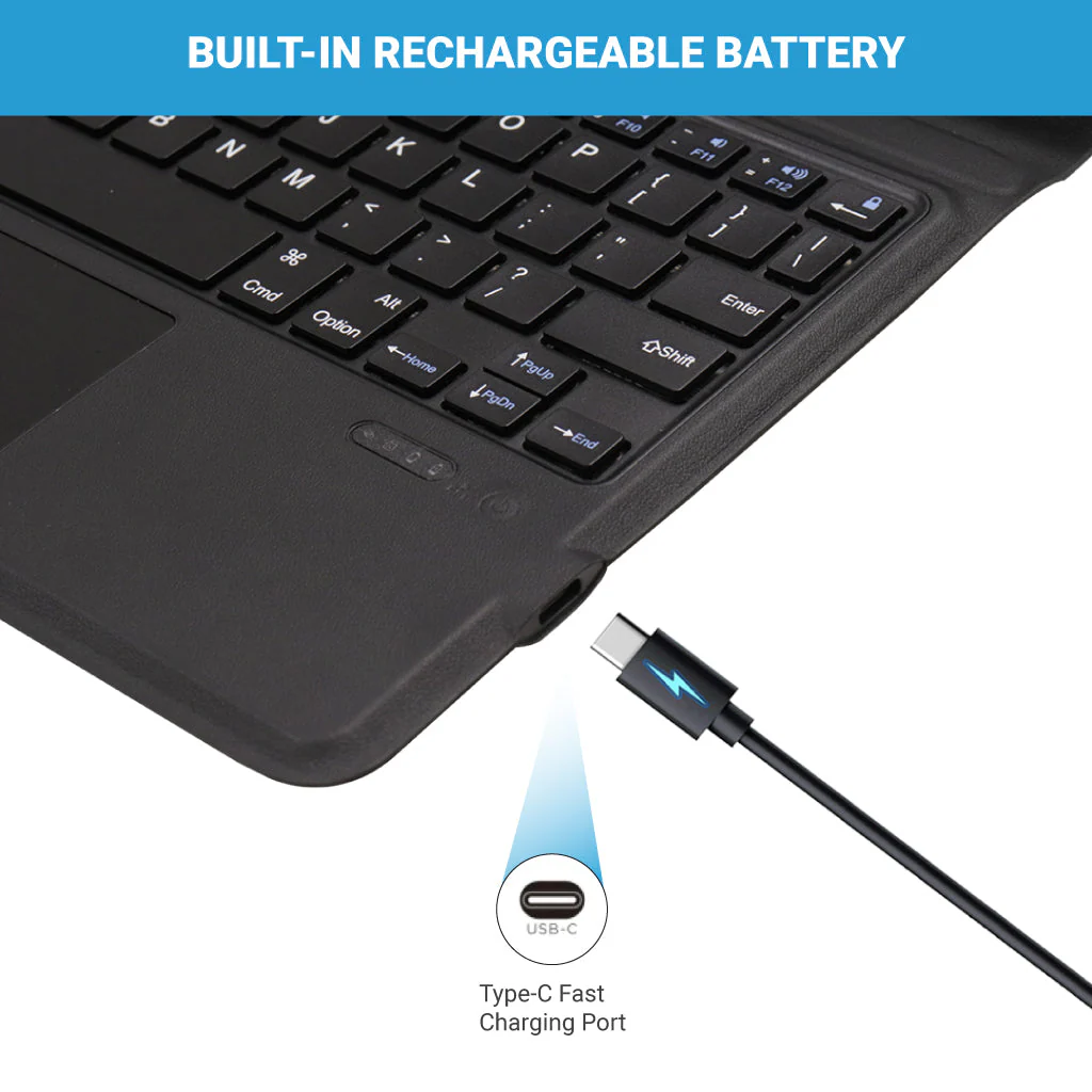 S-X700 Wireless Keyboard Case for Samsung Tab S7/ S8 11 - Image 4