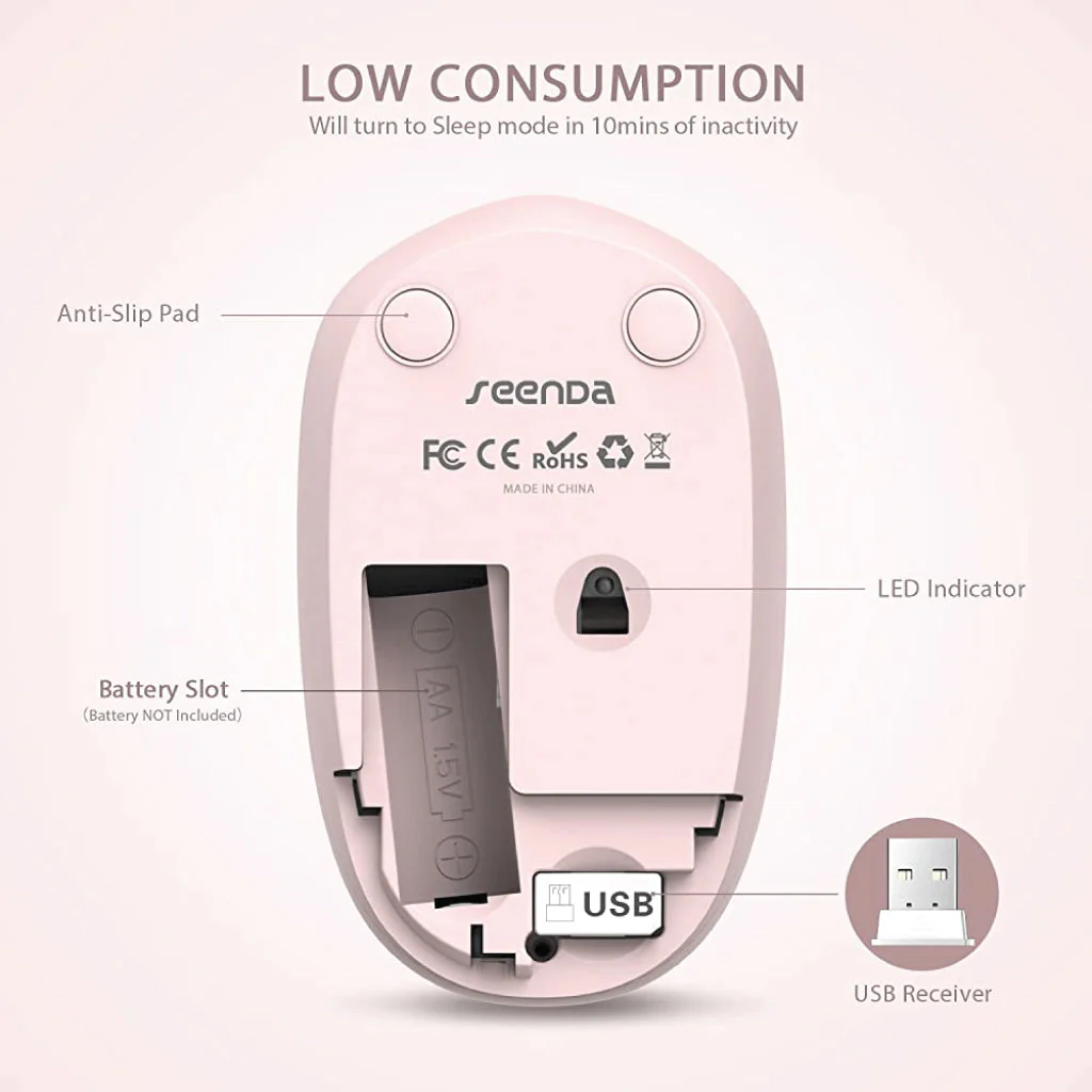 Seenda - WGSB-012 Wireless Mouse - Image 21