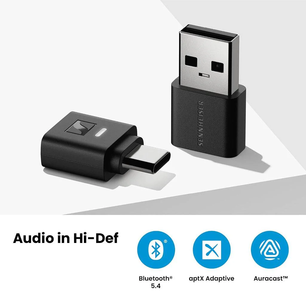 Sennheiser BTD - 700 Bluetooth USB Dongle aptX Lossless & Auracast - Image 3