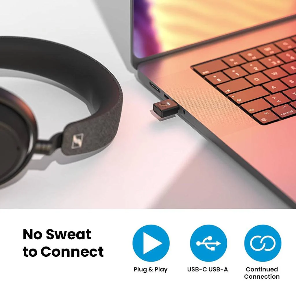 Sennheiser BTD - 700 Bluetooth USB Dongle aptX Lossless & Auracast - Image 4
