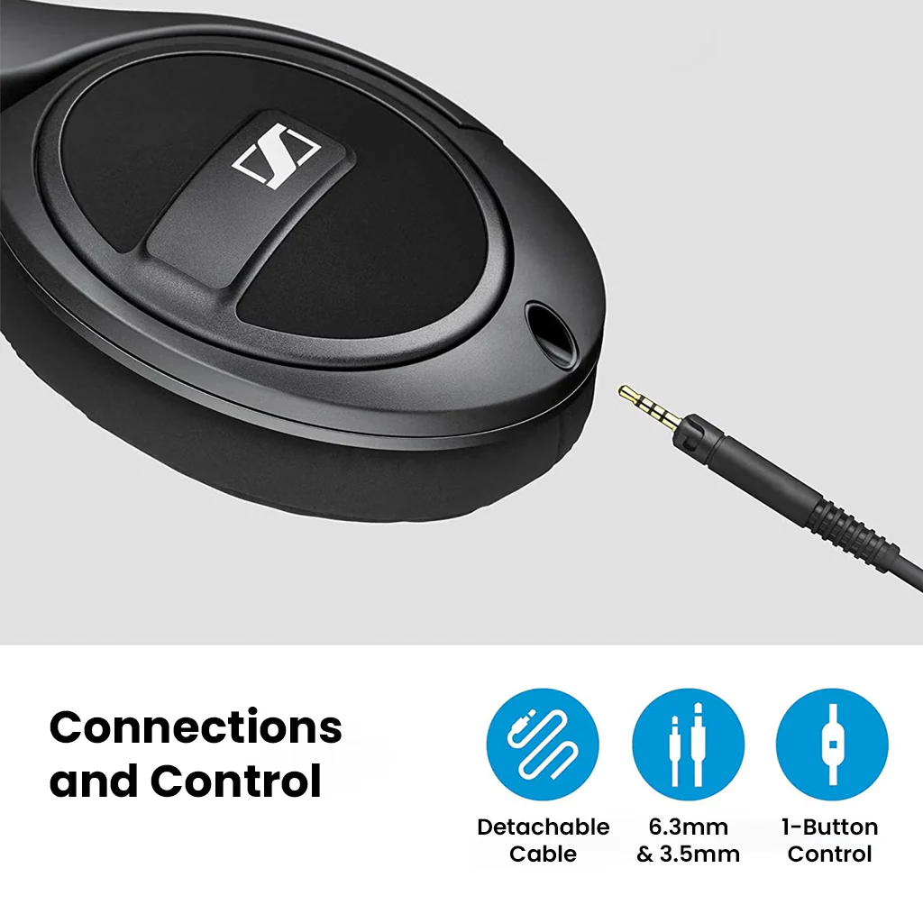 Sennheiser – HD 569 Closed-Back Over-Ear Headphones - Image 6