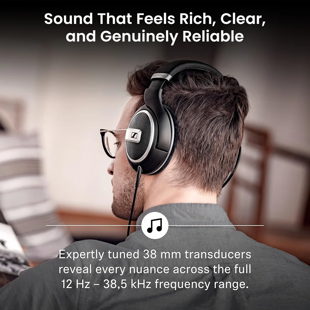 Sennheiser- HD 599 SE Closed-Back Wired Headphone - Image 2