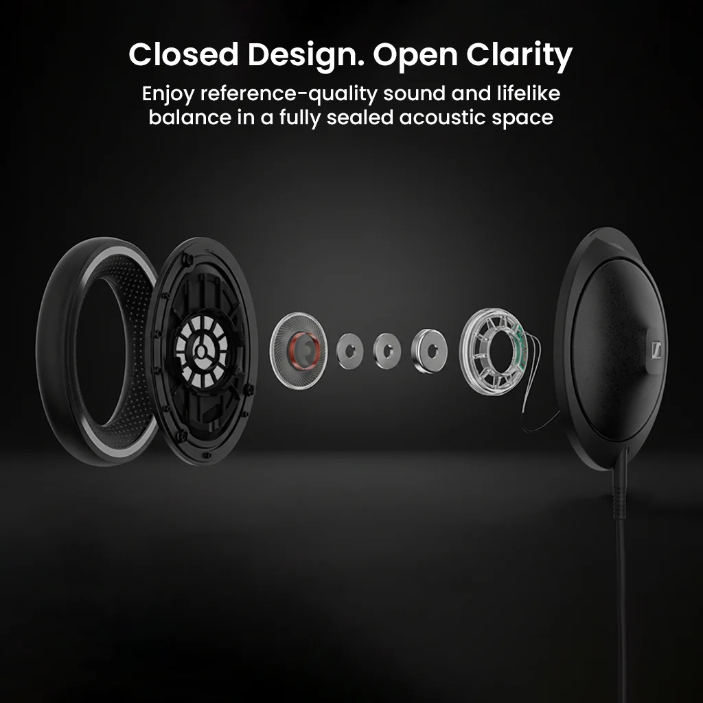 Sennheiser - HD 620S Closed Back Over-Ear Headphone - Image 2