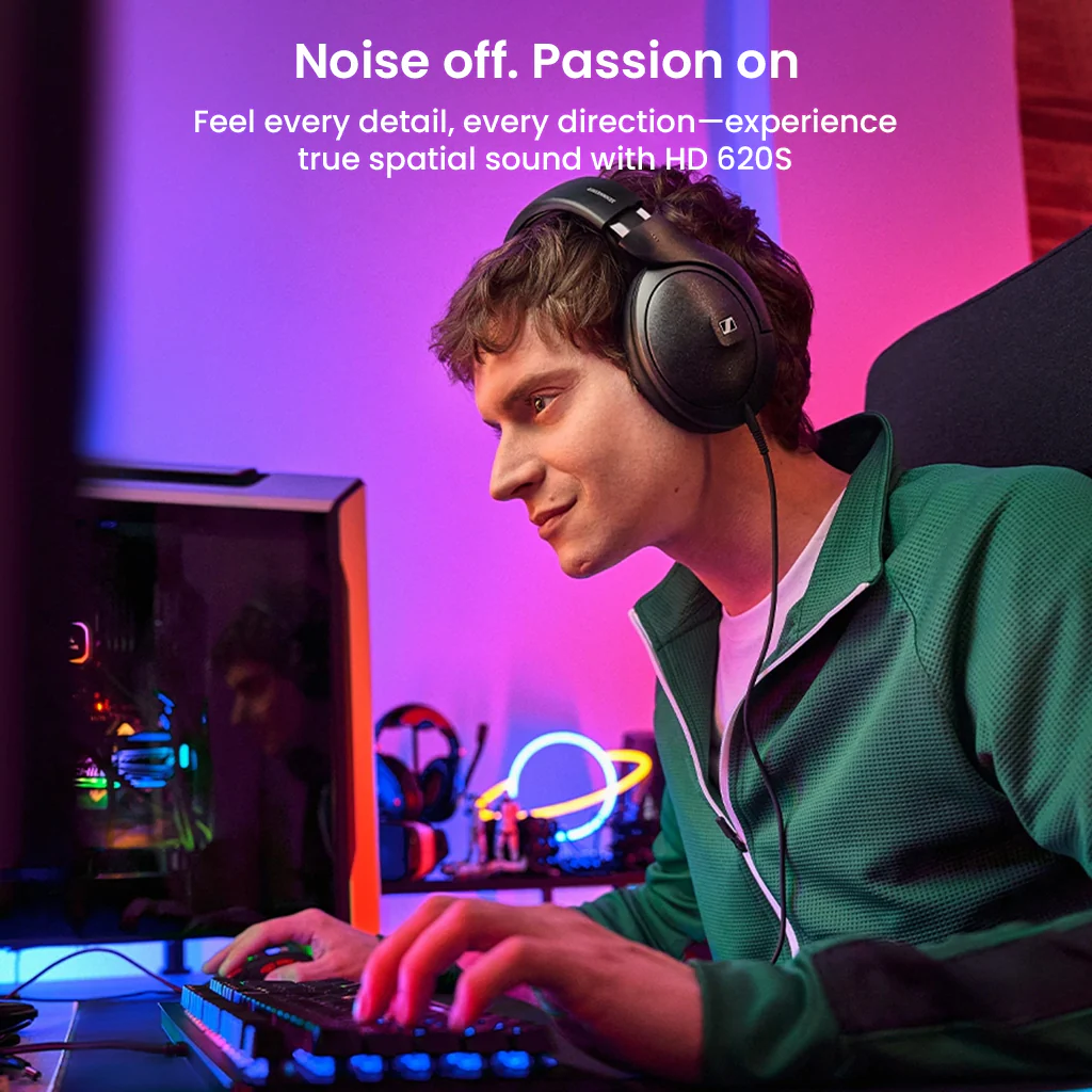 Sennheiser - HD 620S Closed Back Over-Ear Headphone - Image 9