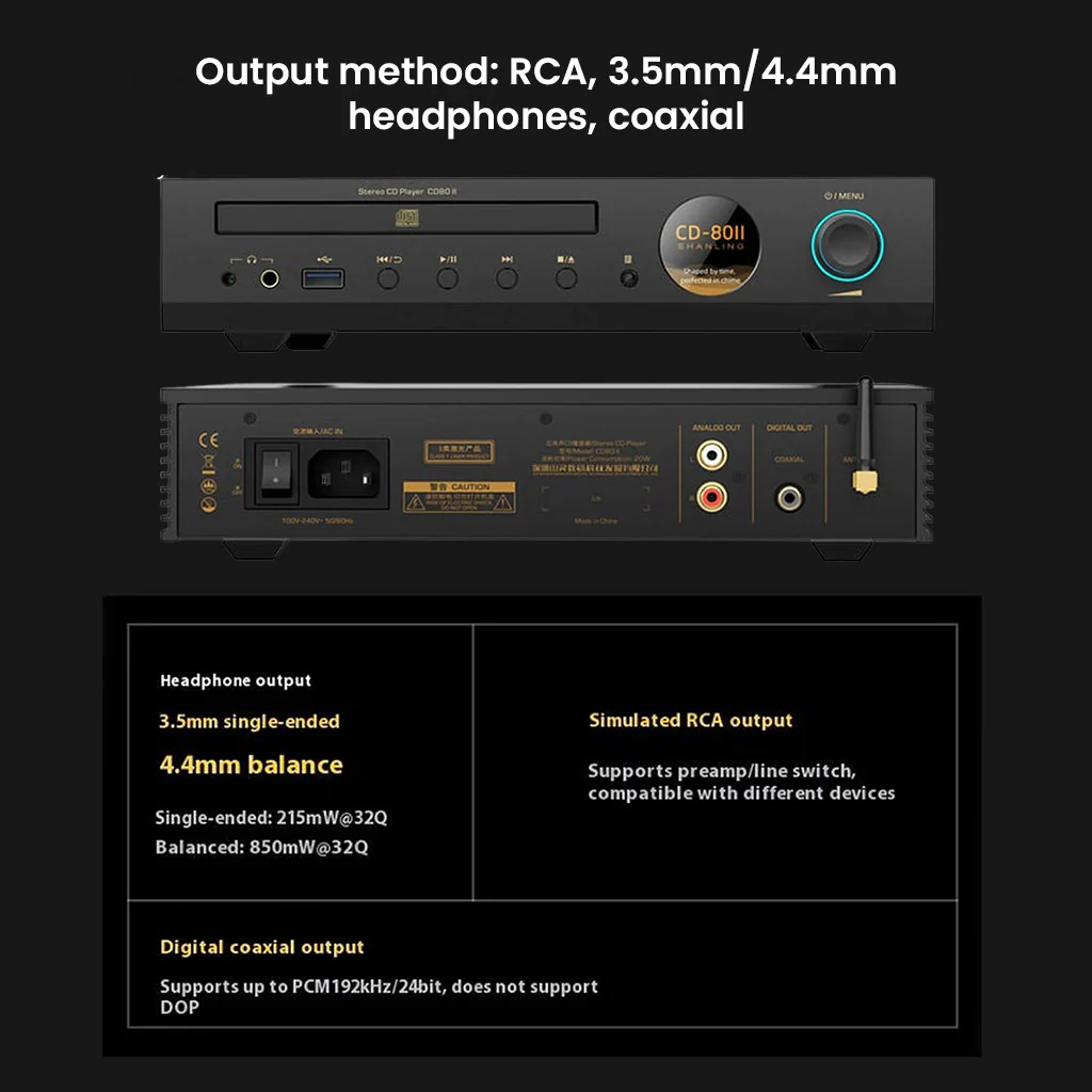 Shanling - CD80II Modernized CD Player - Image 9