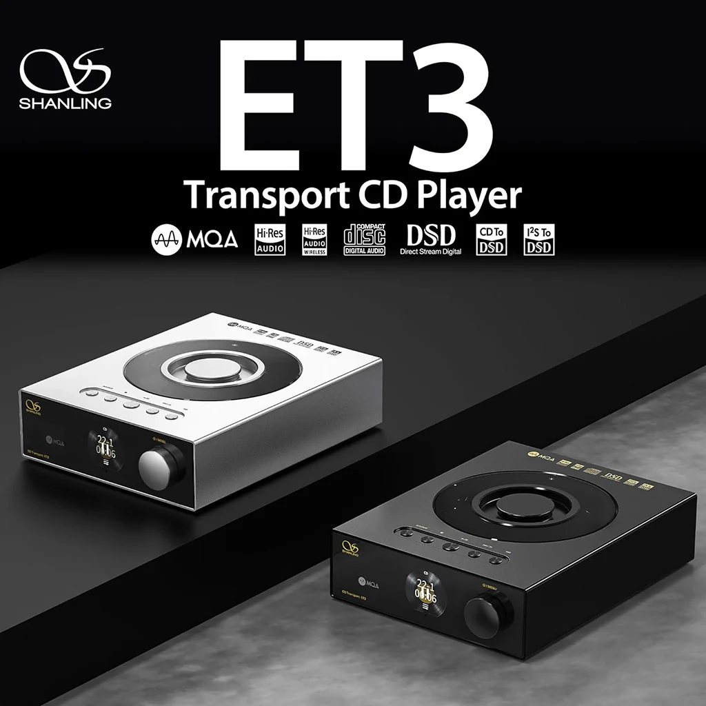 SHANLING ET3 Dedicated Digital CD Transport Compact CD Player - Image 3