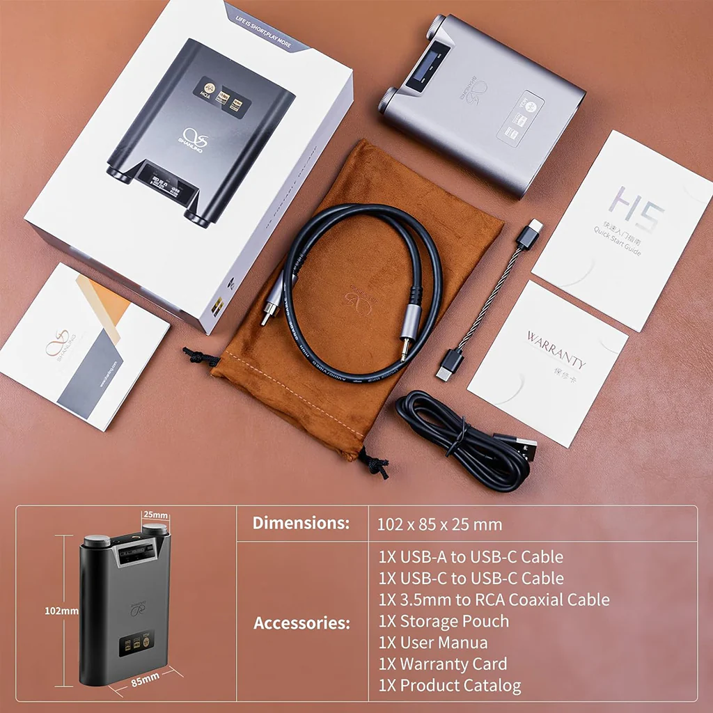 SHANLING - H5 Portable DAC & Amp - Image 7