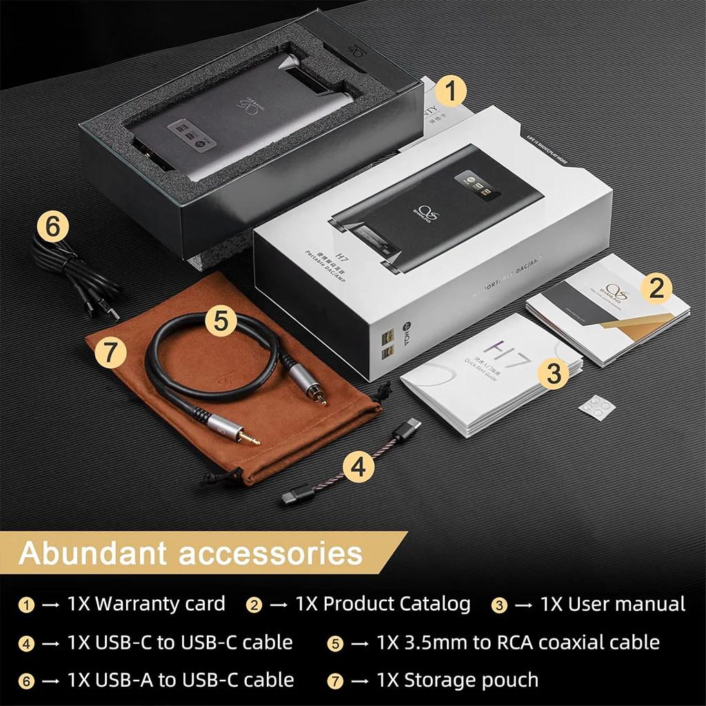 SHANLING - H7 Portable DAC & Amp - Image 5