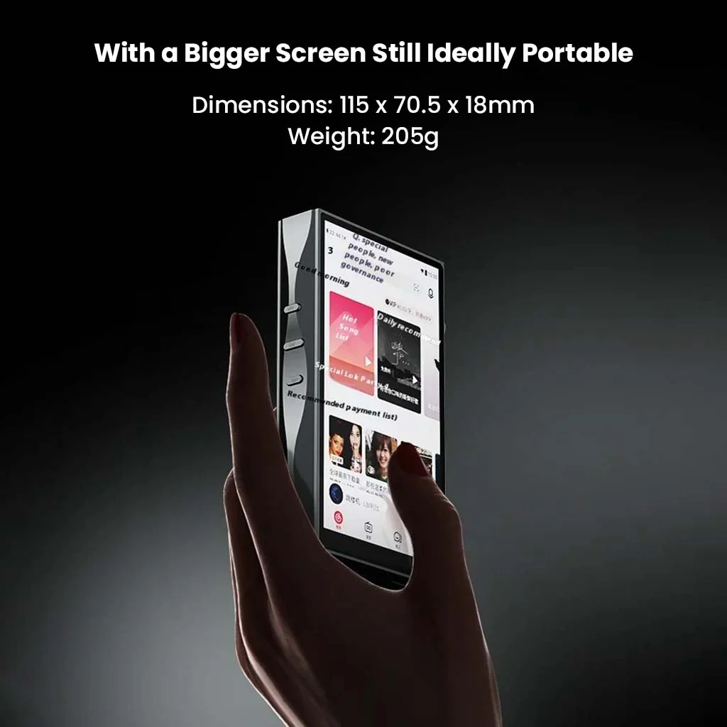 SHANLING - M3 Plus Android13 4xCS43198 Portable Digital Audio Player - Image 3