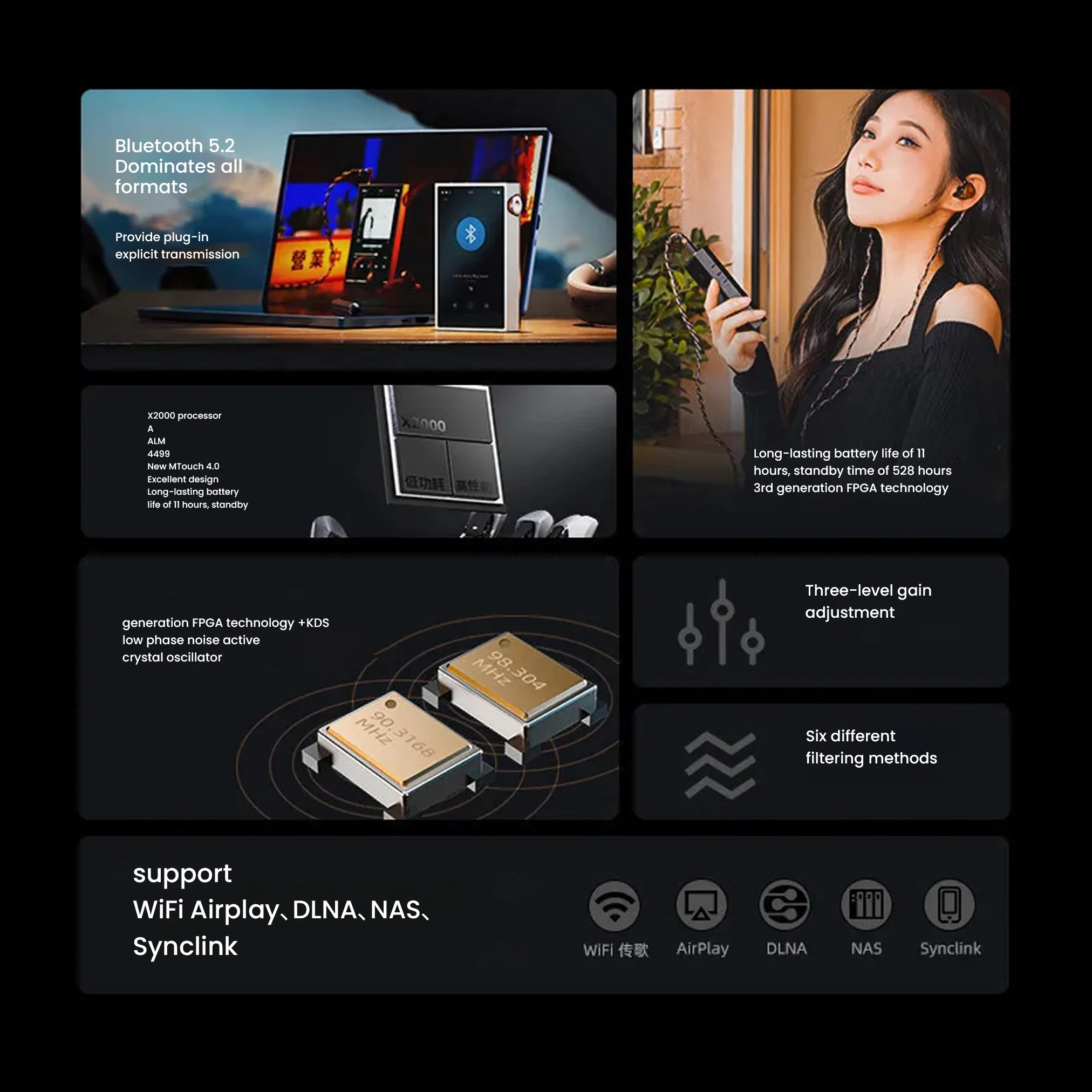 SHANLING M5 Ultra AK4499EX + AK4191 Portable Music Player - Image 4