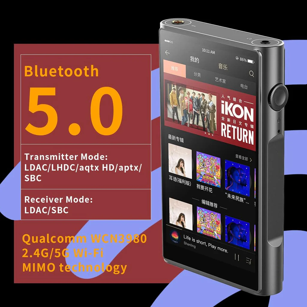 SHANLING M6 Ultra Digital Audio Player - Image 12