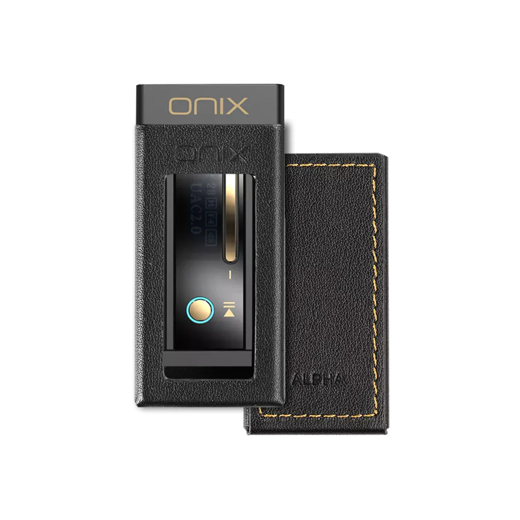 SHANLING ONIX Alpha XI1 Premium Leather Case - Black