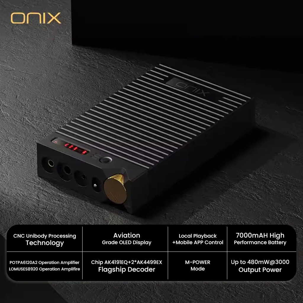 SHANLING - ONIX Mystic XP1 Dual AKM Portable DAC & Amp - Image 4