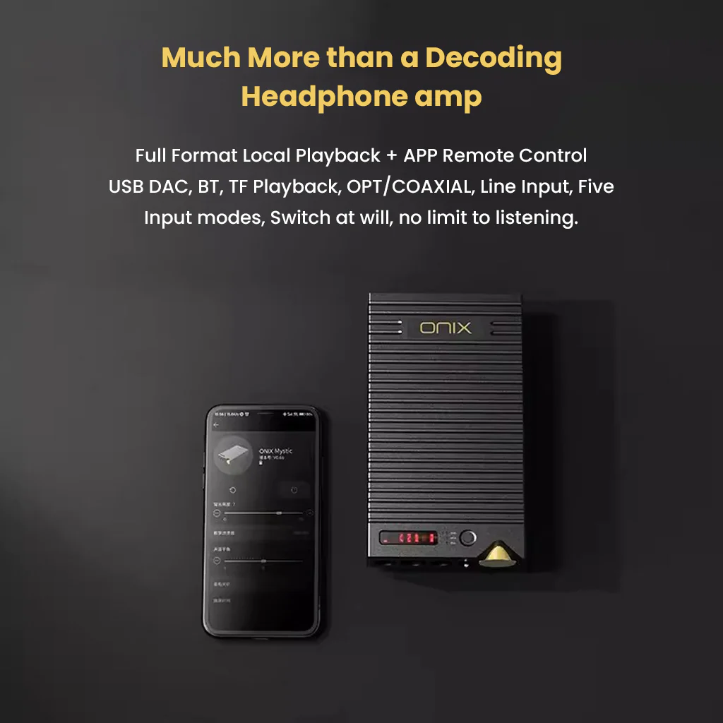 SHANLING - ONIX Mystic XP1 Dual AKM Portable DAC & Amp - Image 5