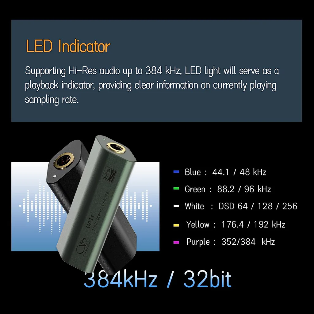 SHANLING - UA1s Portable USB DAC & Amp - Image 4