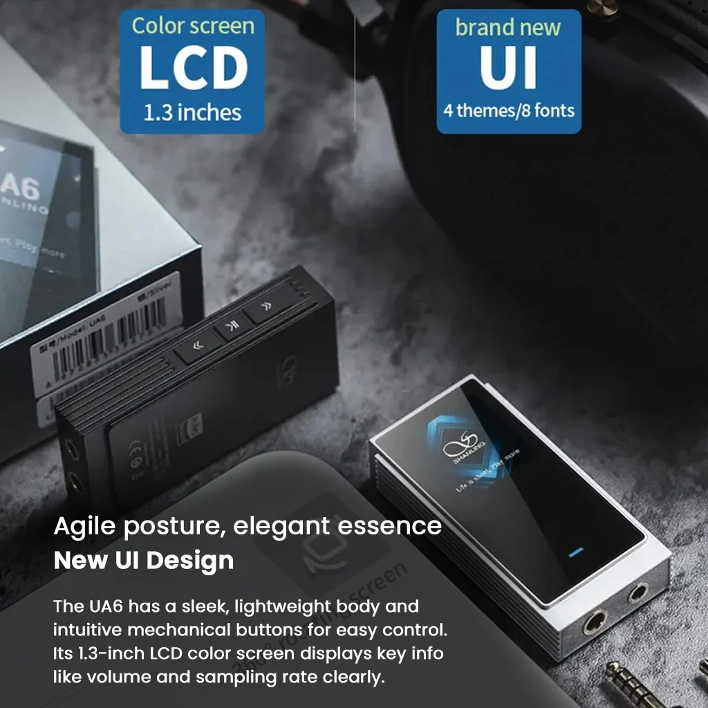 SHANLING - UA6 Flagship Portable USB DAC & AMP - Image 3