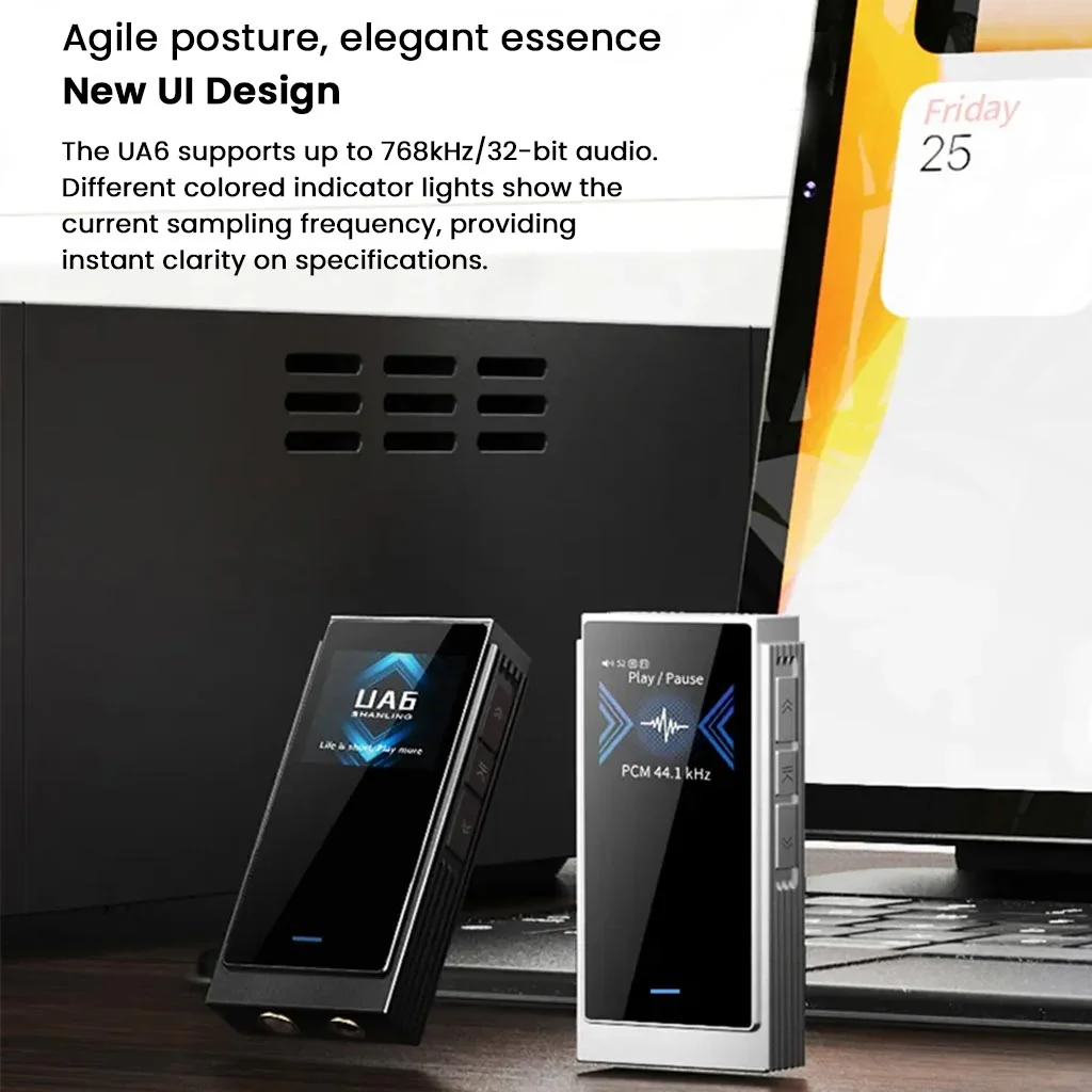 SHANLING - UA6 Flagship Portable USB DAC & AMP - Image 6