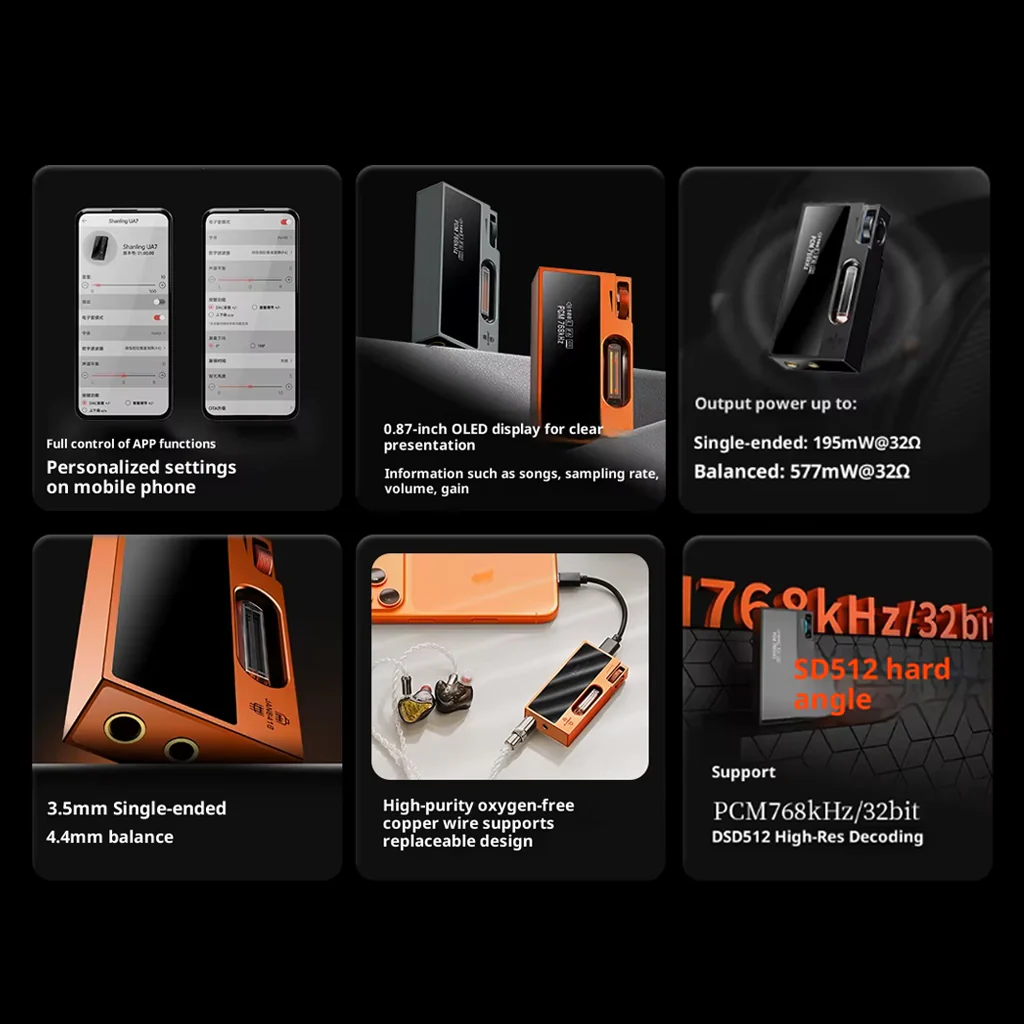 SHANLING- UA7 Portable Tube DAC/AMP - Image 14