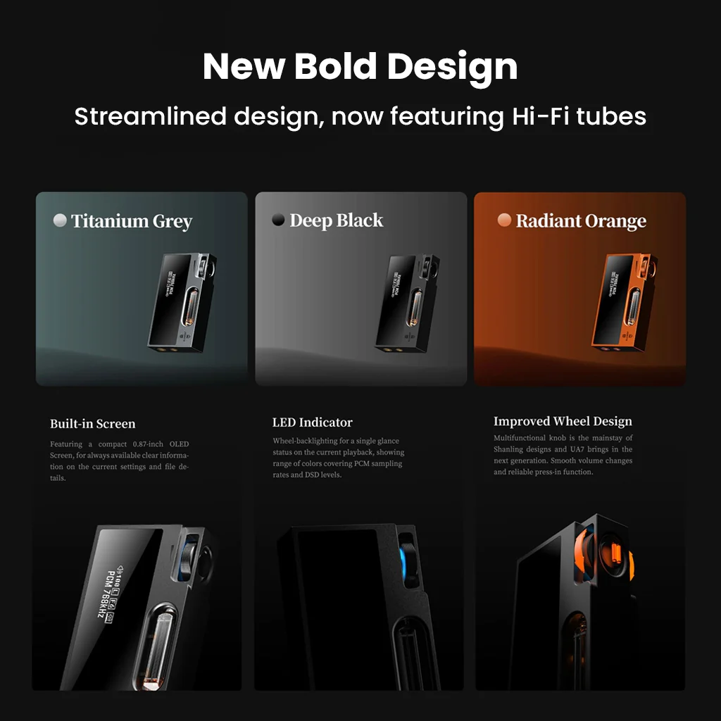 SHANLING- UA7 Portable Tube DAC/AMP - Image 15