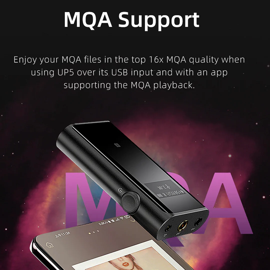 SHANLING - UP5 Bluetooth Headphone DAC & Amp - Image 8