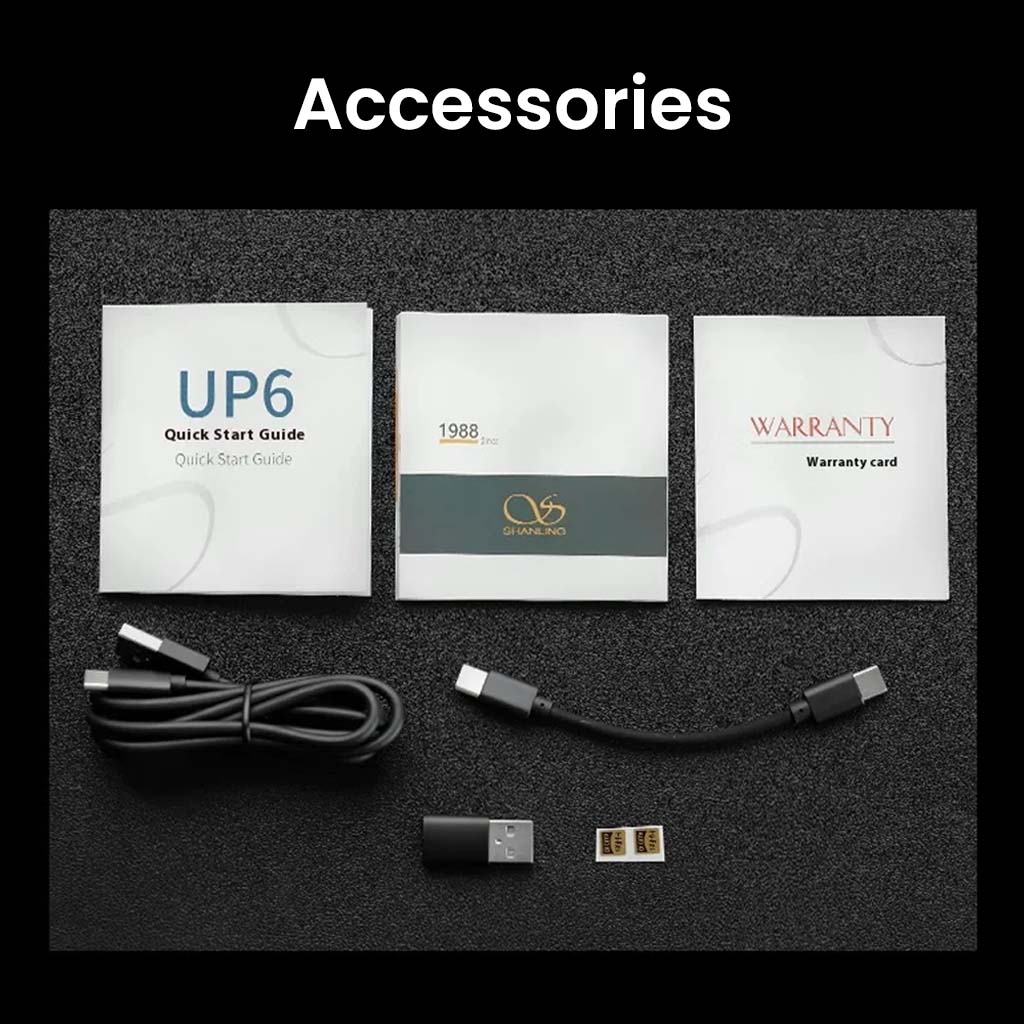 SHANLING - UP6 Dual ES9069Q Portable Bluetooth DAC & Amp - Image 18